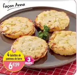 Maximo 4 Galettes de pommes de terre offre