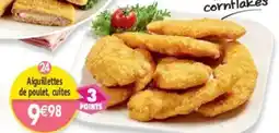 Maximo Aiguillettes de poulet, cuites offre