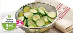 Maximo Courgettes en rondelles offre