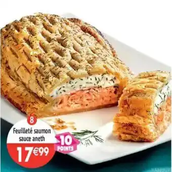Maximo Feuilleté saumon sauce aneth offre