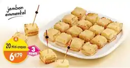 Maximo 20 Mini-croques offre