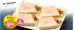 Maximo 4 Tranches de terrine offre
