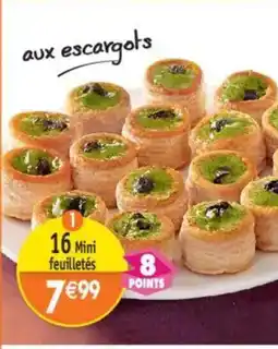 Maximo 16 Mini feuilletés offre