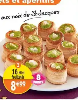 Maximo 16 Mini feuilletés offre