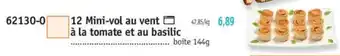 Maximo 12 Mini-vol au vent à la tomate et au basilic offre