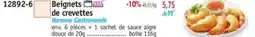Maximo Beignets de crevettes offre