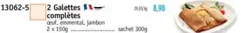 Maximo 2 Galettes complètes offre