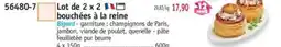 Maximo Lot de 2 x 2 bouchées à la reine offre