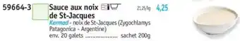 Maximo Sauce aux noix de St-Jacques offre
