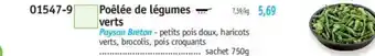 Maximo Poêlée de légumes verts offre