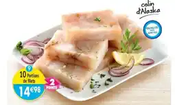 Maximo 10 Portions de filets offre