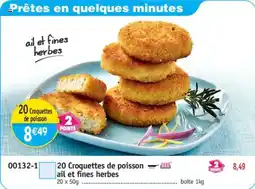 Maximo 20 Croquettes de poisson offre