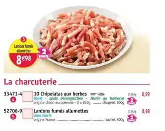 Maximo Lardons fumés allumettes offre