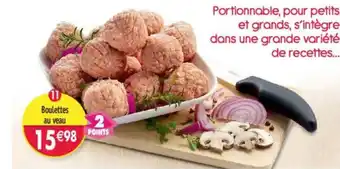 Maximo Boulettes au veau offre