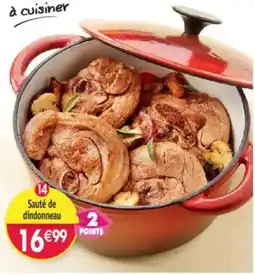 Maximo Sauté de dindonneau offre
