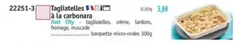 Maximo Tagliatelles à la carbonara offre