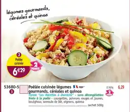 Maximo Poêlée cuisinée légumes gourmands, céréales et quinoa offre