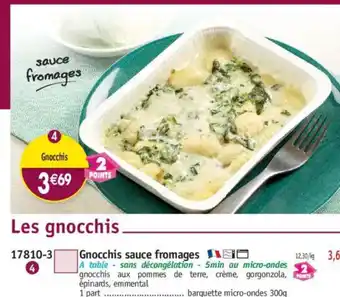 Maximo Gnocchis sauce fromages offre