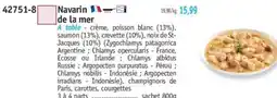 Maximo Navarin de la mer offre