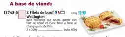 Maximo 2 Filets de bœuf Wellington offre