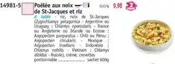 Maximo Poêlée aux noix de St-Jacques et riz offre