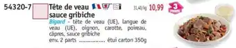Maximo Tête de veau sauce gribiche offre