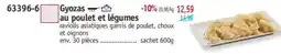 Maximo Gyozas au poulet et légumes offre