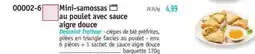 Maximo Mini-samossas au poulet avec sauce aigre douce offre