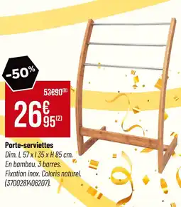 Bricorama Porte-serviettes offre