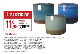 Botanic Pot Océan offre