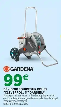Jardineries du terroir GARDENA Dévidoir équipé sur roues Cleverroll M GARDENA offre