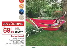 Botanic Hamac graphik offre