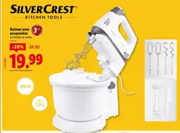 Lidl SilverCrest Batteur avec accessoires offre