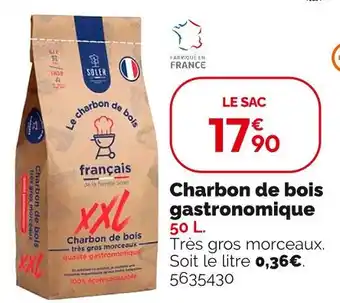 Weldom Soler Charbon de bois gastronomique offre