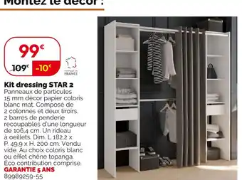 Weldom Kit dressing STAR 2 offre