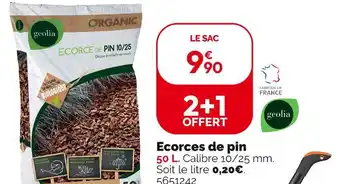 Weldom geolia Ecorces de pin offre