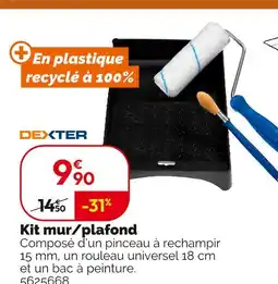 Weldom Dexter Kit mur/plafond offre