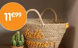 b&m Panier brodé offre