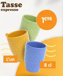 b&m Tasse expresso offre
