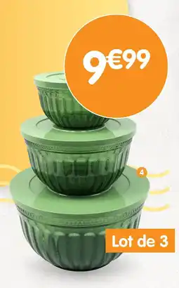 b&m Lot de 3 saladiers offre