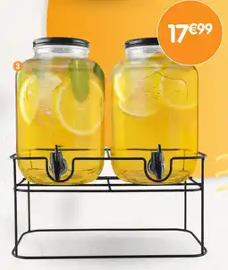 b&m Set distributeur de boisson et support offre
