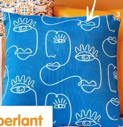 b&m Coussin visage déperlant offre