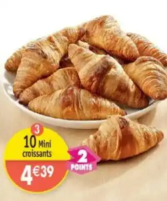 Maximo 10 Mini croissants offre