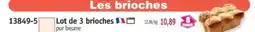 Maximo Lot de 3 brioches offre