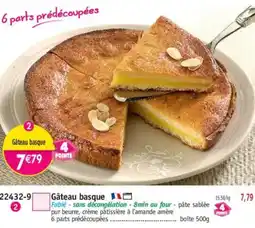 Maximo GĂąteau basque offre