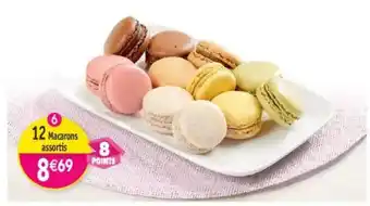 Maximo 12 Macarons assortis offre