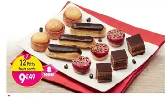 Maximo 12 Petits fours sucrés offre