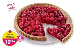 Maximo Tarte aux framboises offre