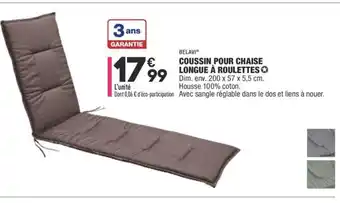 ALDI Coussin pour chaise offre