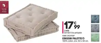 ALDI Coussin palette offre